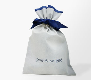 不織布マチなしギフトラッピング