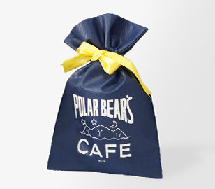 大きめの不織布ギフトラッピング