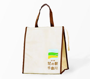 角底タイプの不織布保冷バッグ