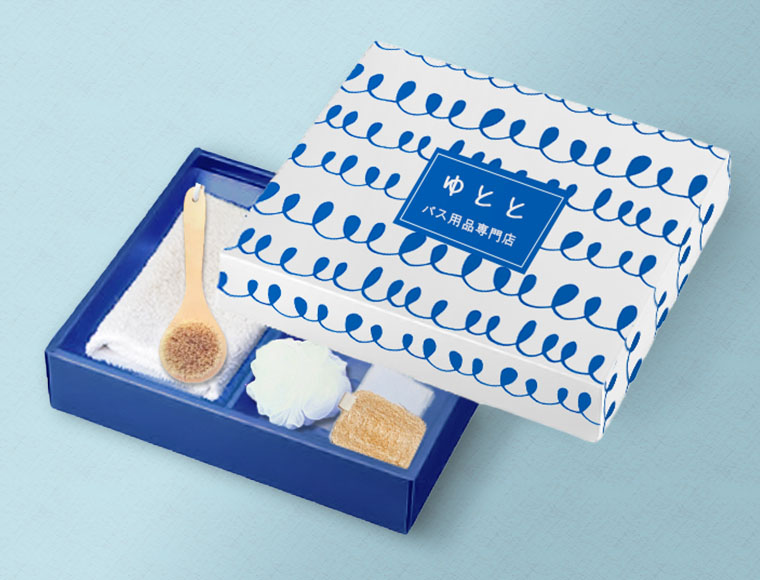 贈答品用ギフト箱の制作イメージ